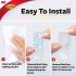 3M Transparent Mini Command 6 Hooks & 8 Strips Up to 225g