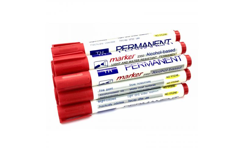 Special Offer TH Red Permanent Marker - Box of 12
