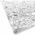 NEW IG Design Group Colour-In Doodle Paper Roll 50cm x 8 Meter