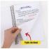 NEW Mead Five Star 2 Subject College Ruled Spiral Notebook 100 Sheets - A5