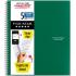 NEW Mead Five Star 5 Subject College Ruled 200 Sheets Spiral Notebook - A4