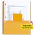 NEW Mead Five Star 5 Subject College Ruled 200 Sheets Spiral Notebook - A4