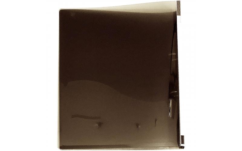 Usign 2 Ring Soft Cover Folder 25mm Transparent Black Brown - A4