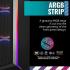 Cooler Master CMP 510 Mid-Tower w/ Mesh Intakes ARGB Edge Strip & Triple 120mm ARGB Lighting Fans