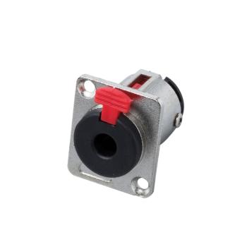 Bespeco P3P – Ø 6,3 mm panel mount stereo jack socket with lock system | Accessories | Adapters, Connectors & Electronics