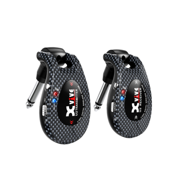 Xvive U2 Digital Wireless Guitar System – Carbon | Accessories | Adapters, Connectors & Electronics