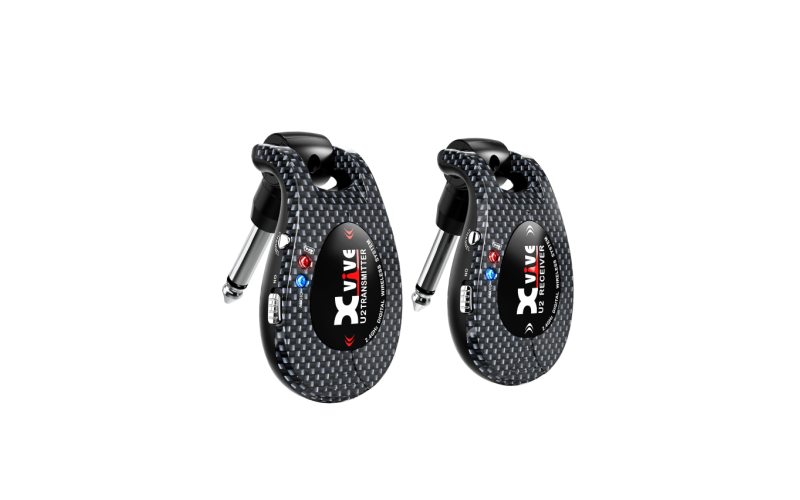 Xvive U2 Digital Wireless Guitar System – Carbon | Accessories | Adapters, Connectors & Electronics