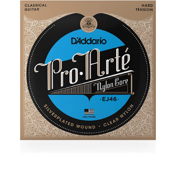 D’Addario EJ46, Hard Tension | Accessories | Strings | Classical Guitar | D'Addario