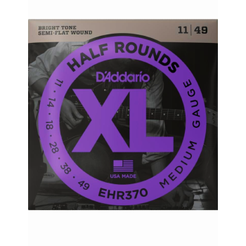 D’Addario Half Rounds – EHR370 | Accessories | Strings | Electric Guitar