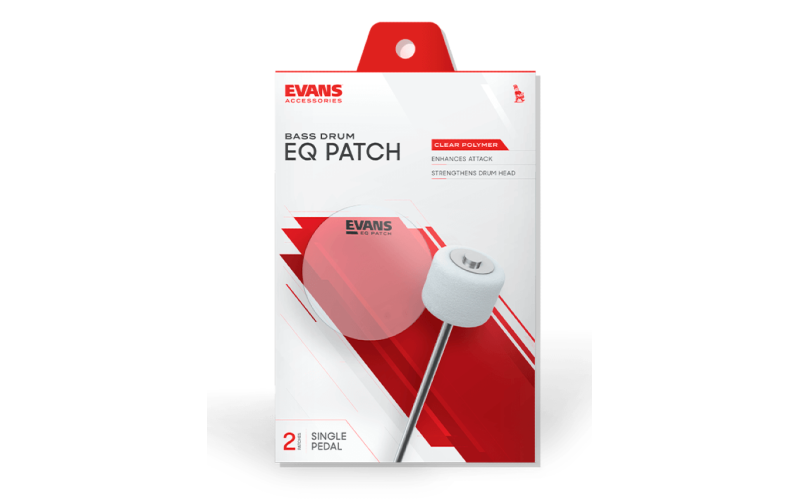 Evans EQPC1 Bass drum Single patch | Drums & Percussions | Stands & Accessories
