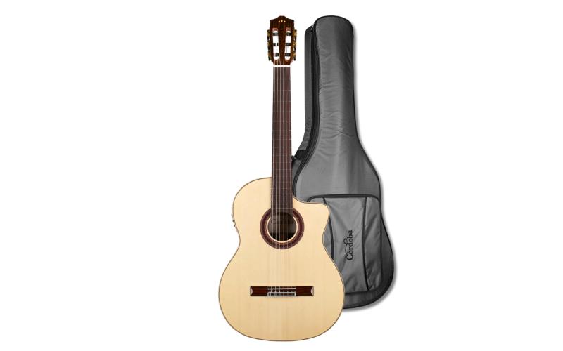 Córdoba GK Studio Negra with Deluxe Bag | Guitars, Ukuleles & Ouds | Classical | Cutaway & Plugged