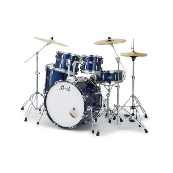 Pearl Roadshow Drum Set with BRD Cymbals – Royal Blue Metallic Finish | Drums & Percussions | Acoustic Drum Kits