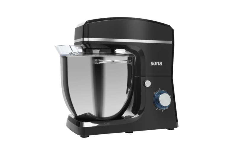 Sona stand mixer 10-liter 1500-watt in black Sona stand mixer 10-liter 1500-watt in black